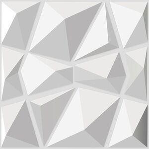 3D Geometric Diamond Wall Panels